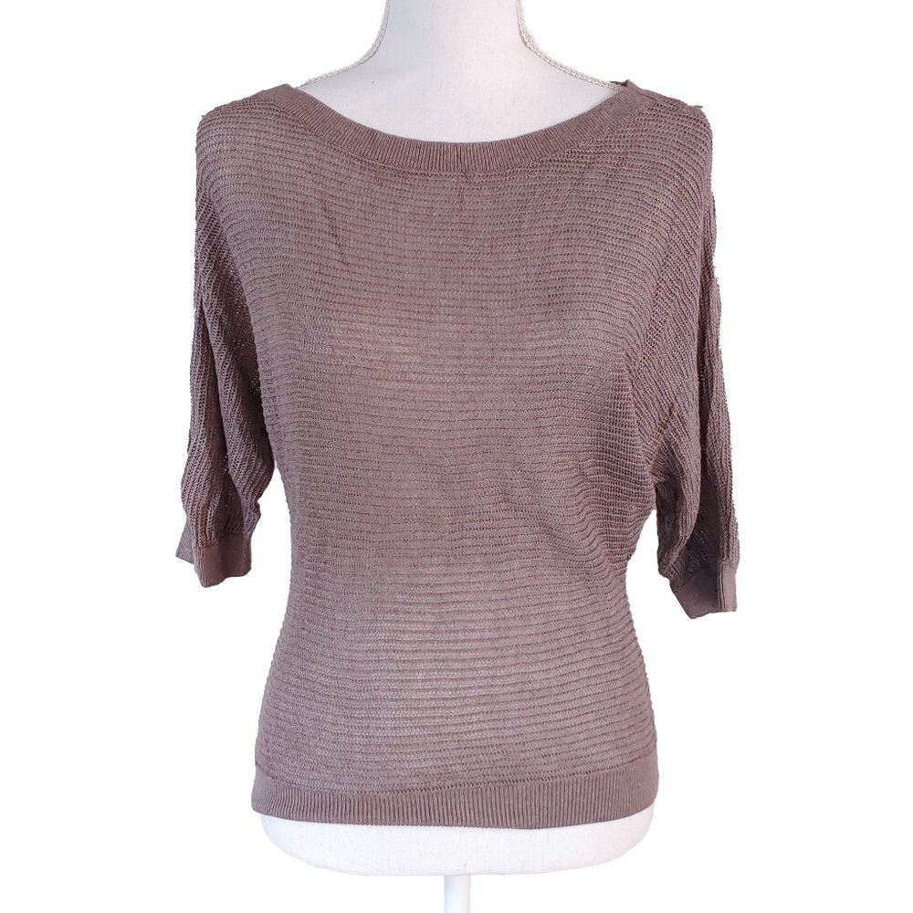 Sheer Fishnet Mesh Top